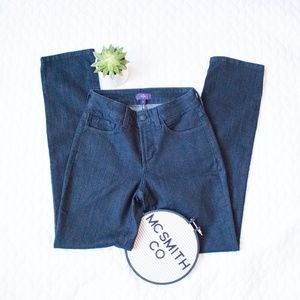 NYDJ | NWOT High Waisted Dark Wash Slim Fit Jeans